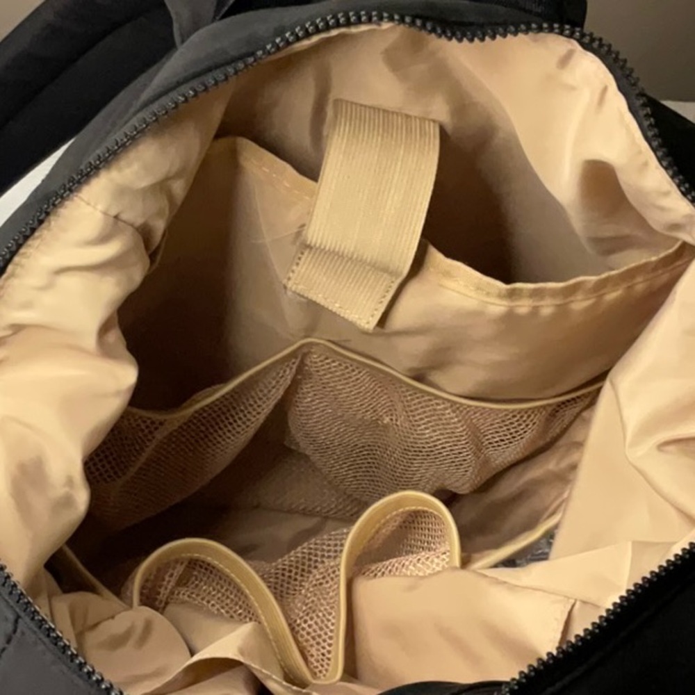 Omanmoli Black Unisex Diaper Bag Backpack. Neoprene Multi Pockets - Picture 8 of 15